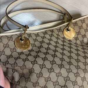 Gucci monogram shoulder bag , excellent‎ condition